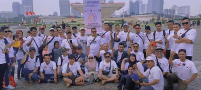Dokumentasi pelepasan migran indonesia ke korea - rombongan ke 2